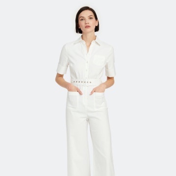STAUD Other - STAUD Cotton Belted Jumpsuit NWT